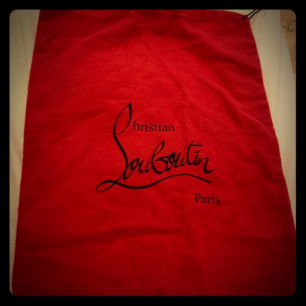 Authentic Christian Louboutin Dust Bag